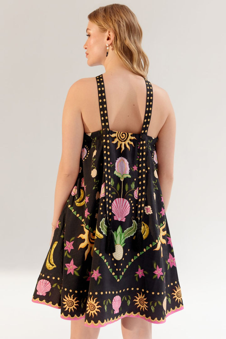 Aida Mini - Seashell (Black)