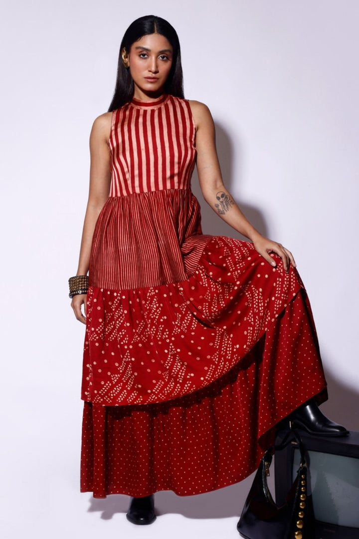 Red Tier Dress