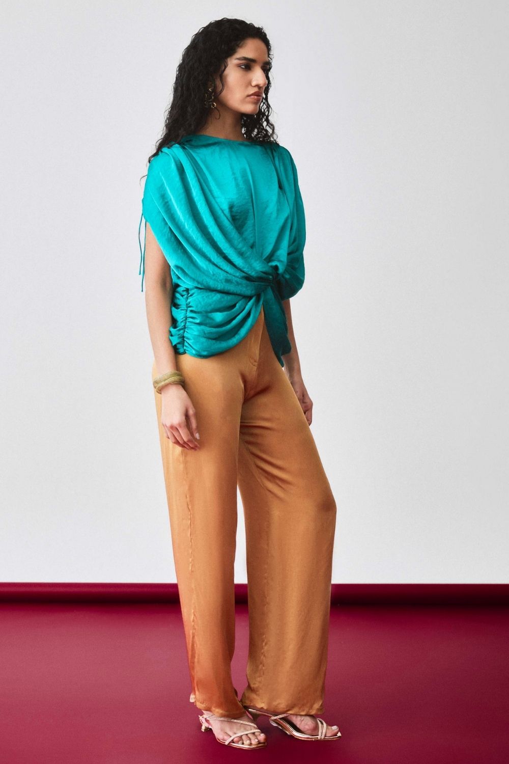 Echo Fern Drape Top