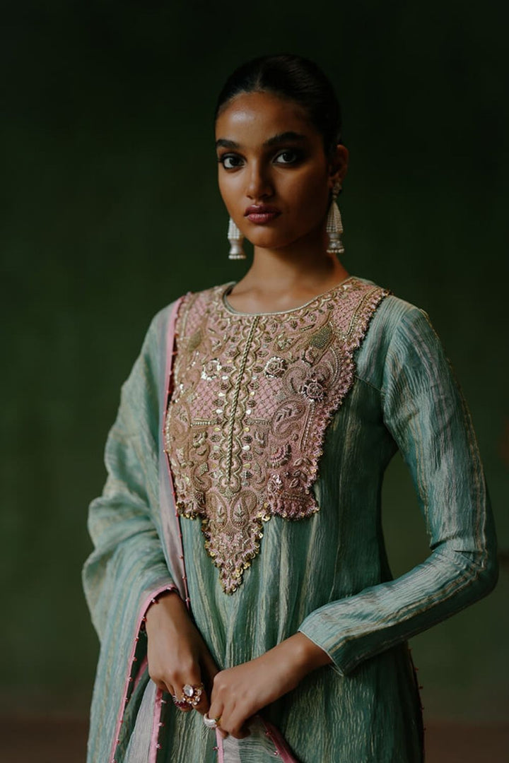 Maahi Anarkali Dupatta Pant Set