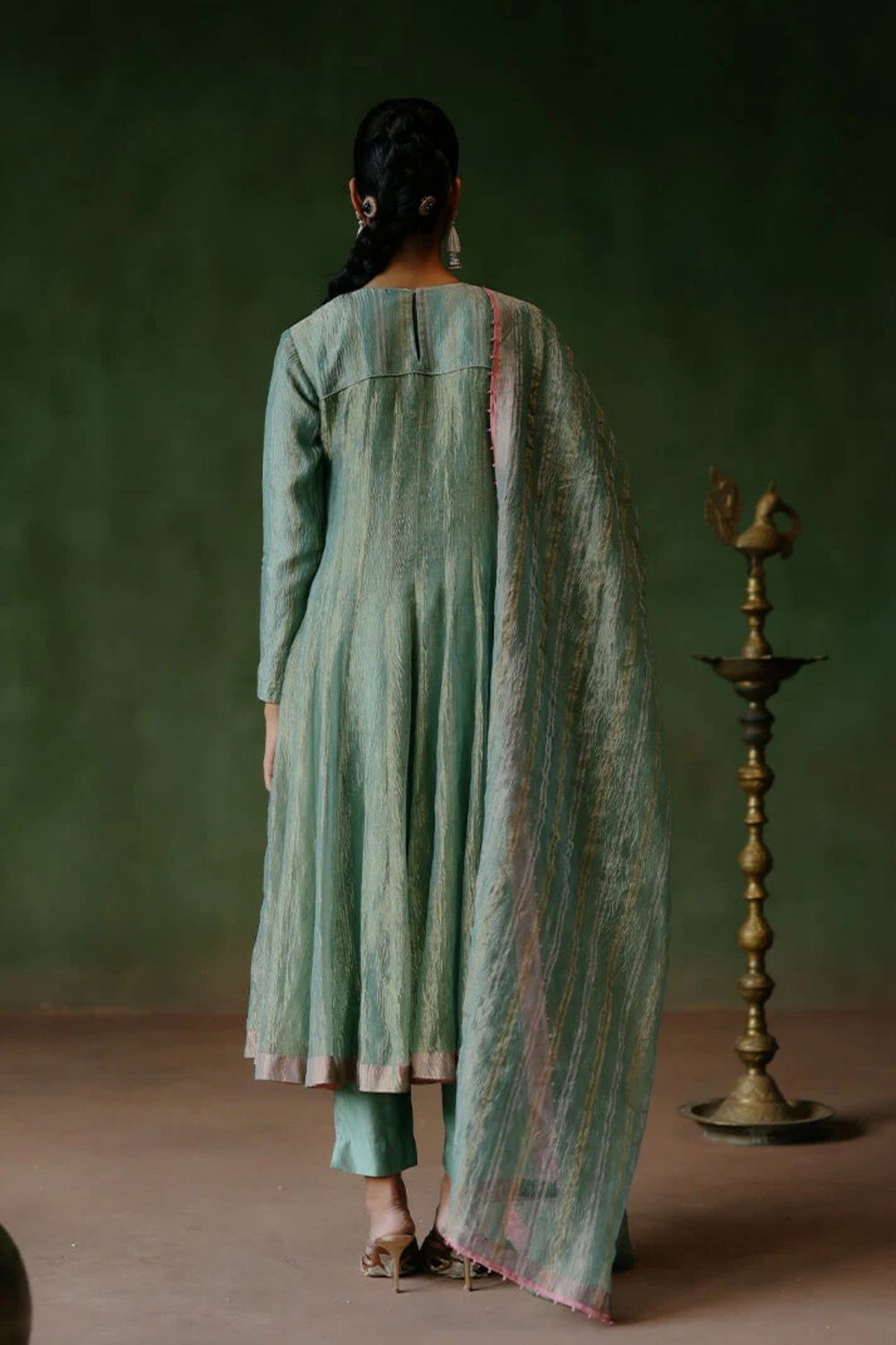 Maahi Anarkali Dupatta Pant Set
