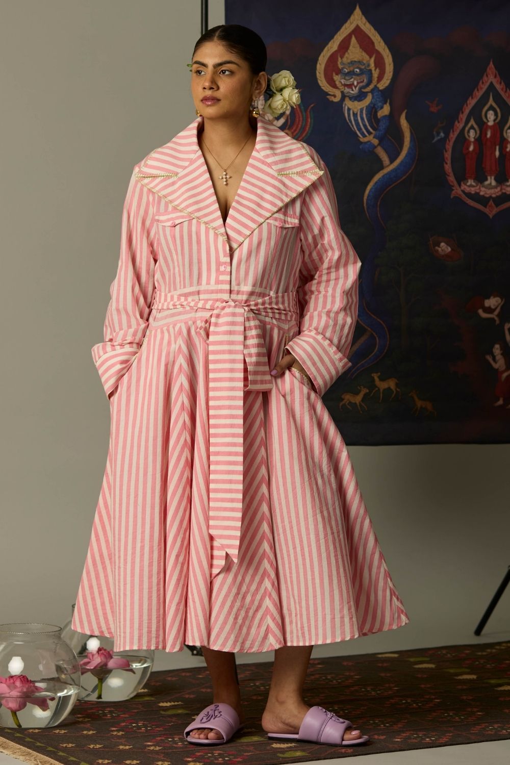 Tide Trench Dress