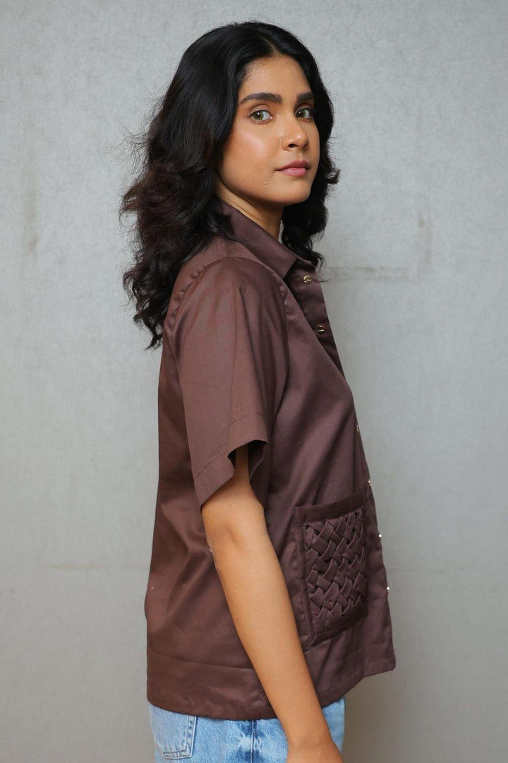 The Driftwood Textured Pocket Shirt