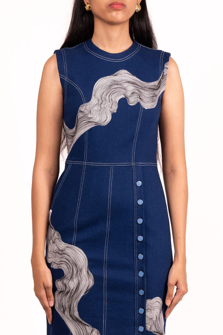 Waters of August Pencil Fit Dress