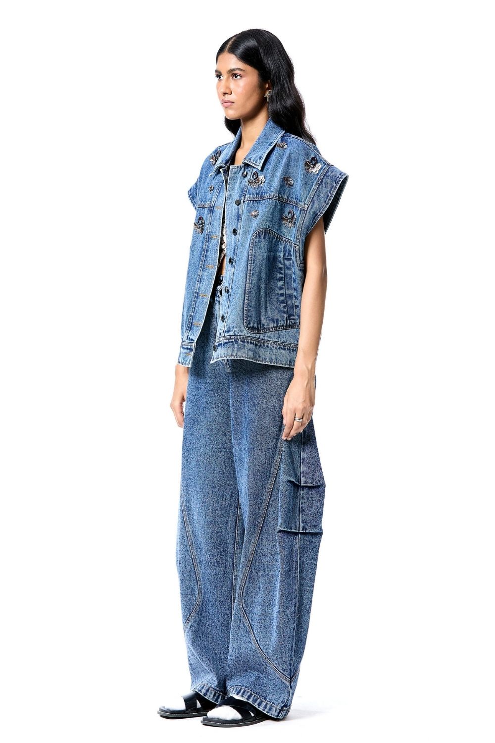Erza Denim Vest