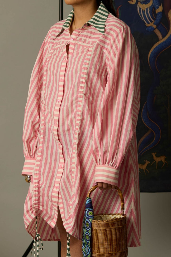 Trip The Status Dress in Stripes