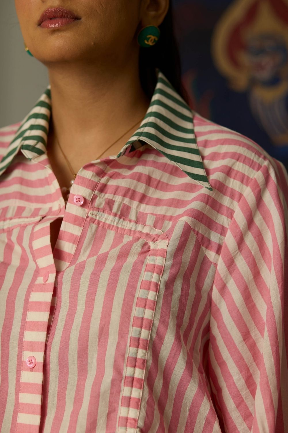 Trip The Status Dress in Stripes