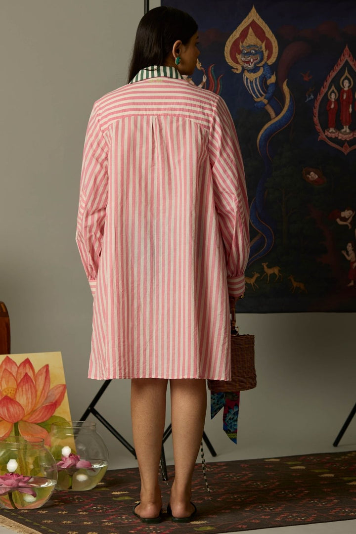 Trip The Status Dress in Stripes