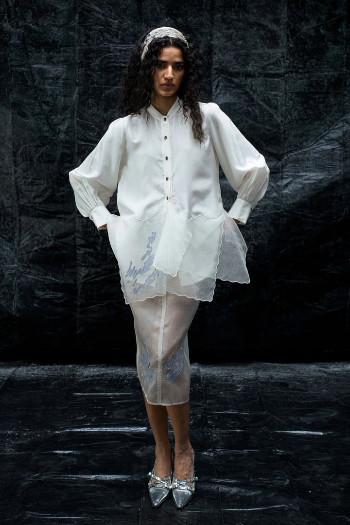 River Chikankari Shirt