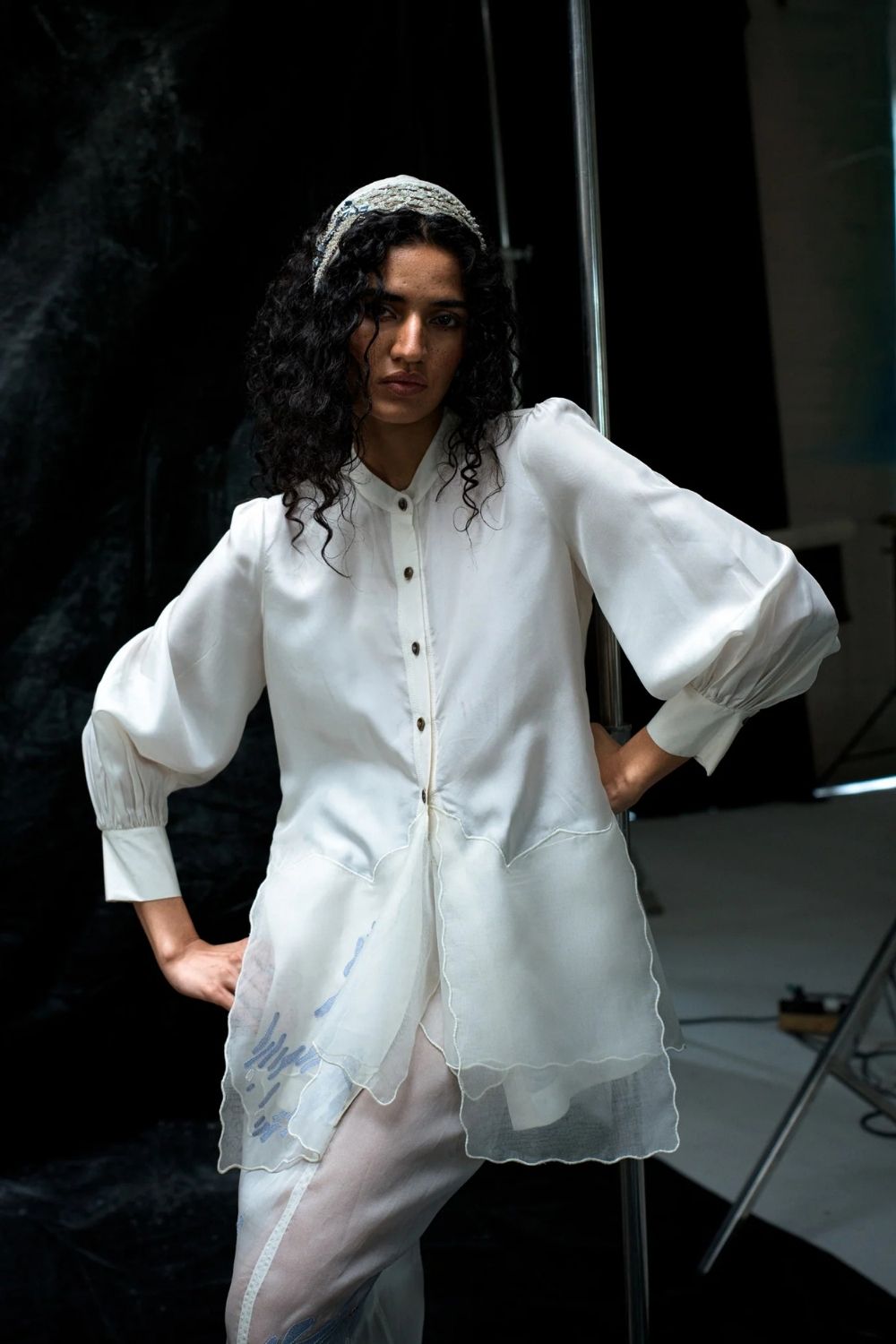 River Chikankari Shirt