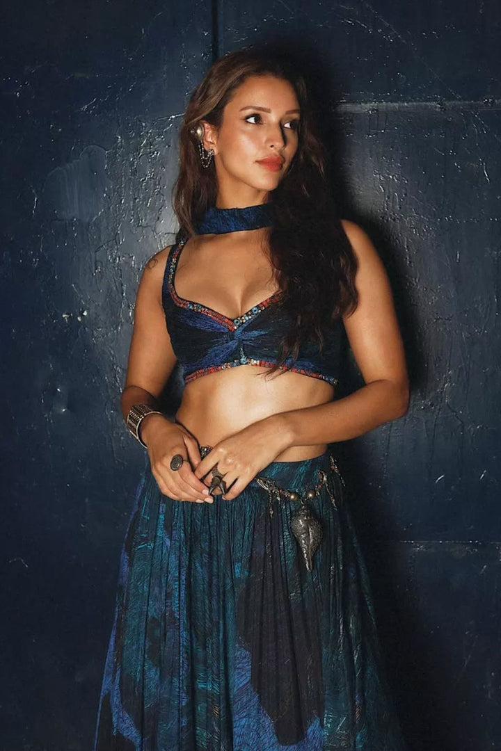 Tripti Dimri in Scallop Dupatta