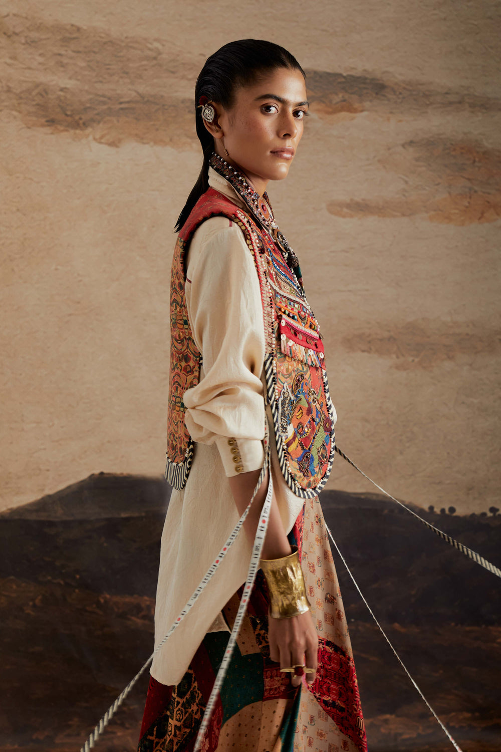 Zuri Gilet Set