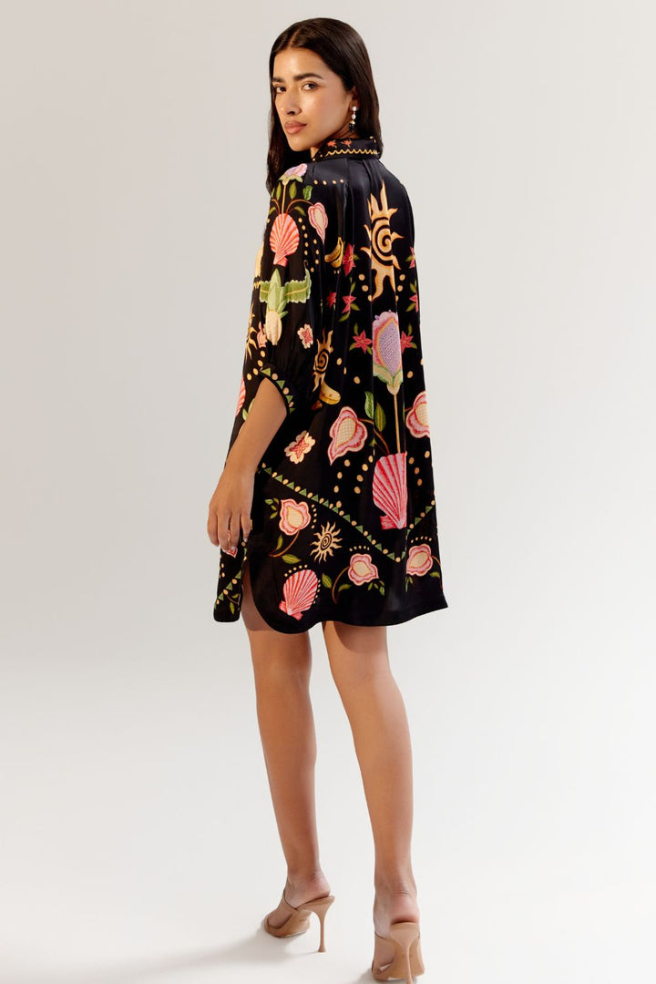 Rosa Mini - Seashell (Black)