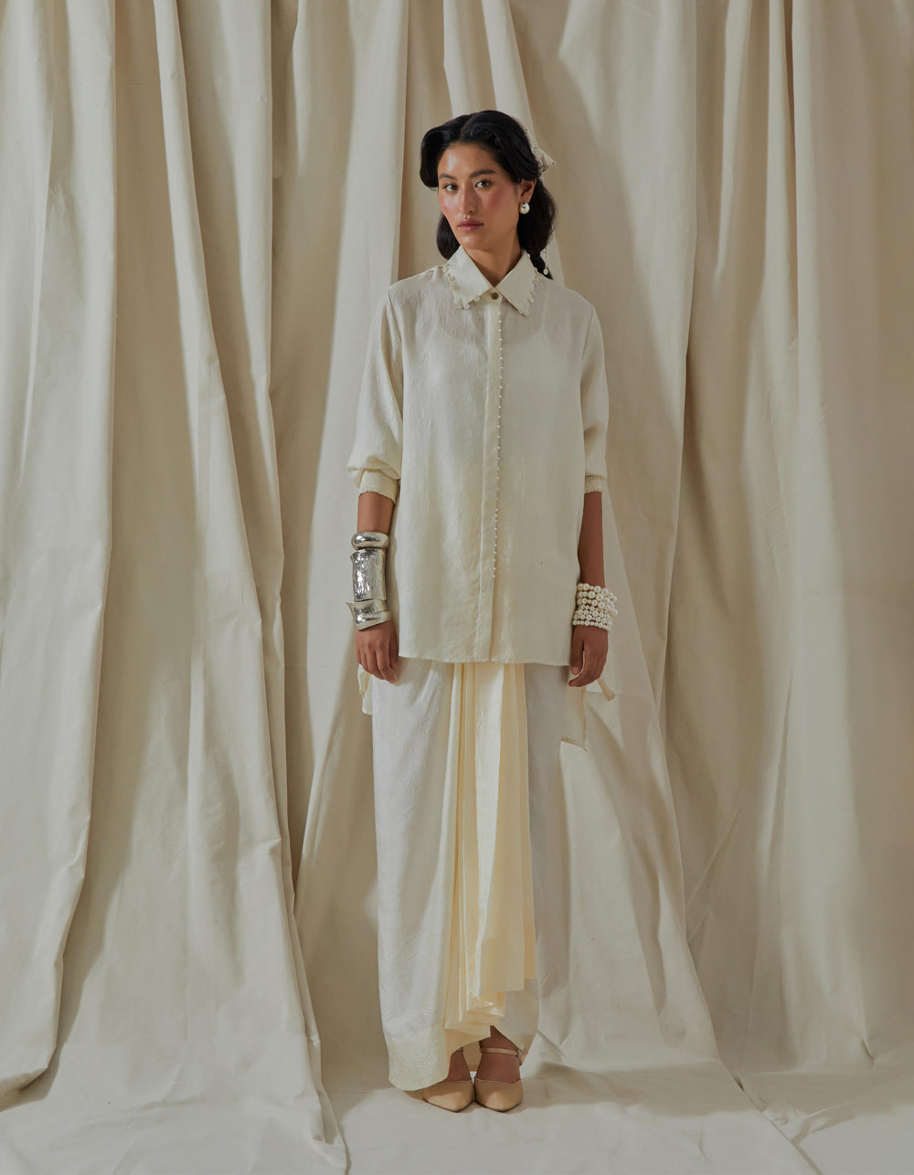 Hina Trench Coat Set