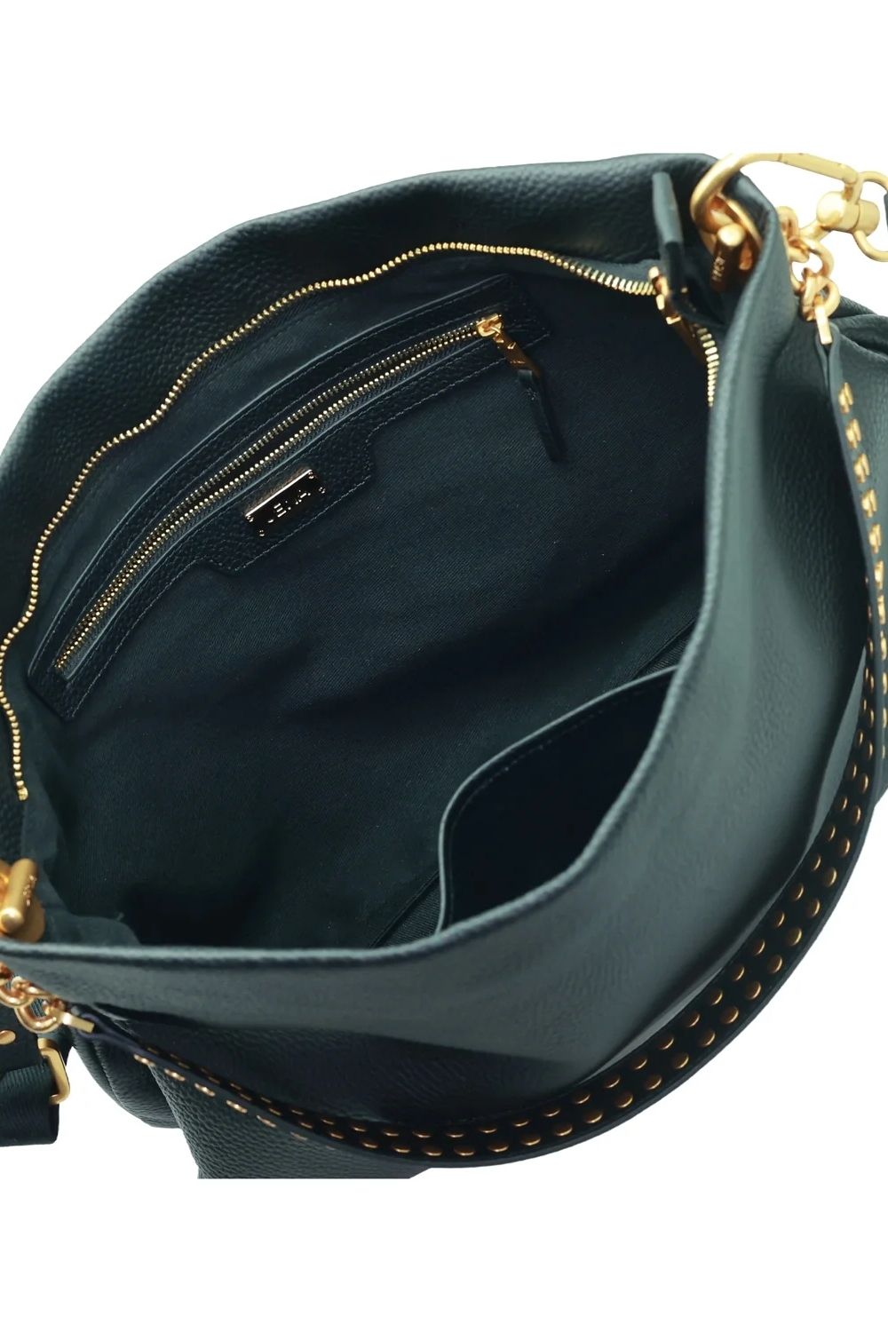 Black Oversized Slouchy Shoulder Bag