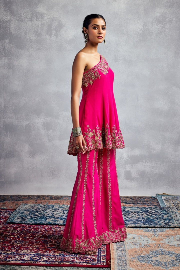 Fuchsia Pink Top & Pants Set