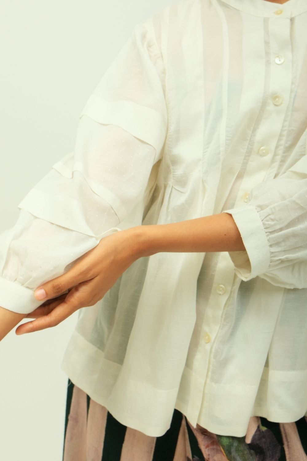 Boheme Pleated Top