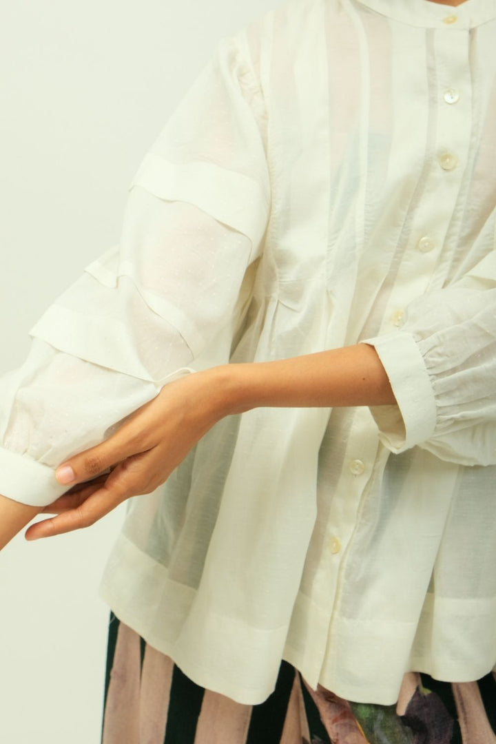 Boheme Pleated Top