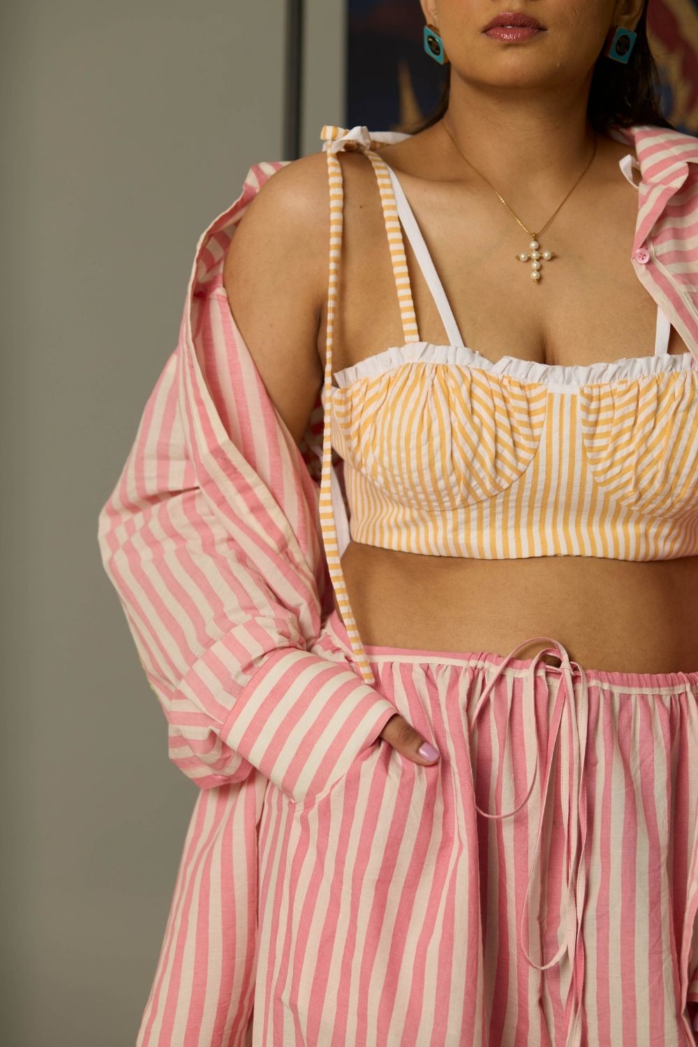Reef Bralette in Lemon