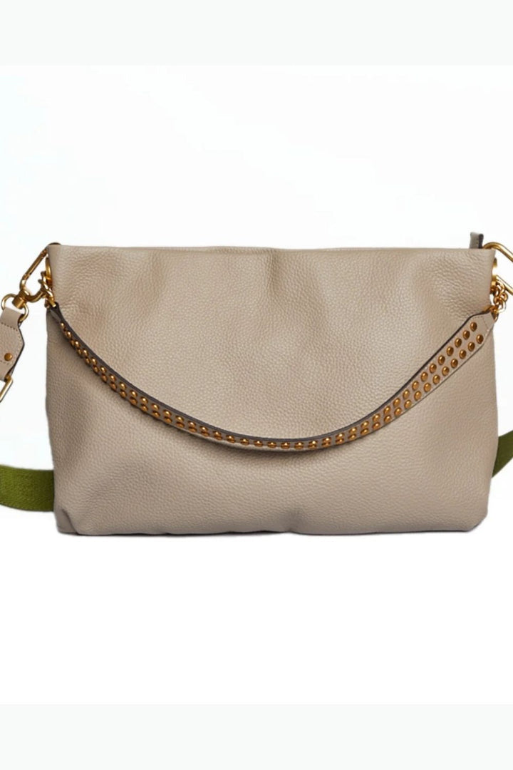 Taupe Oversized Slouchy Shoulder Bag