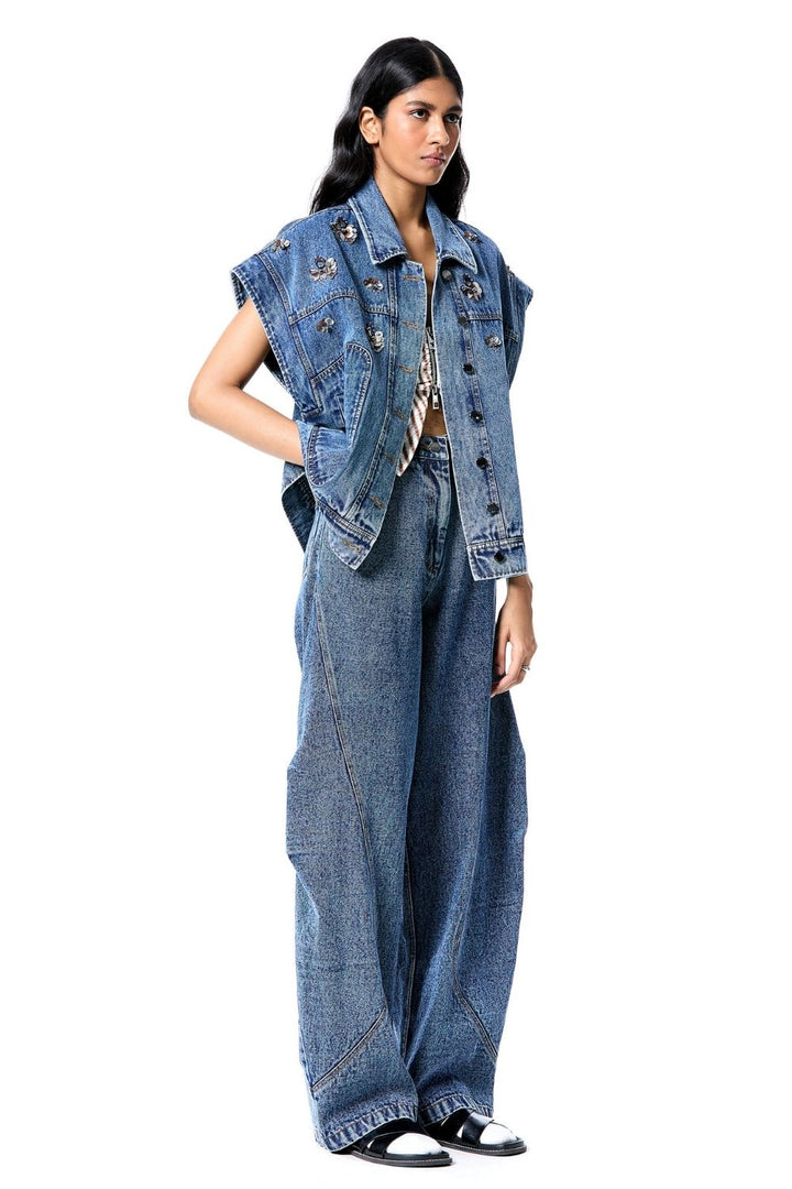 Erza Denim Vest