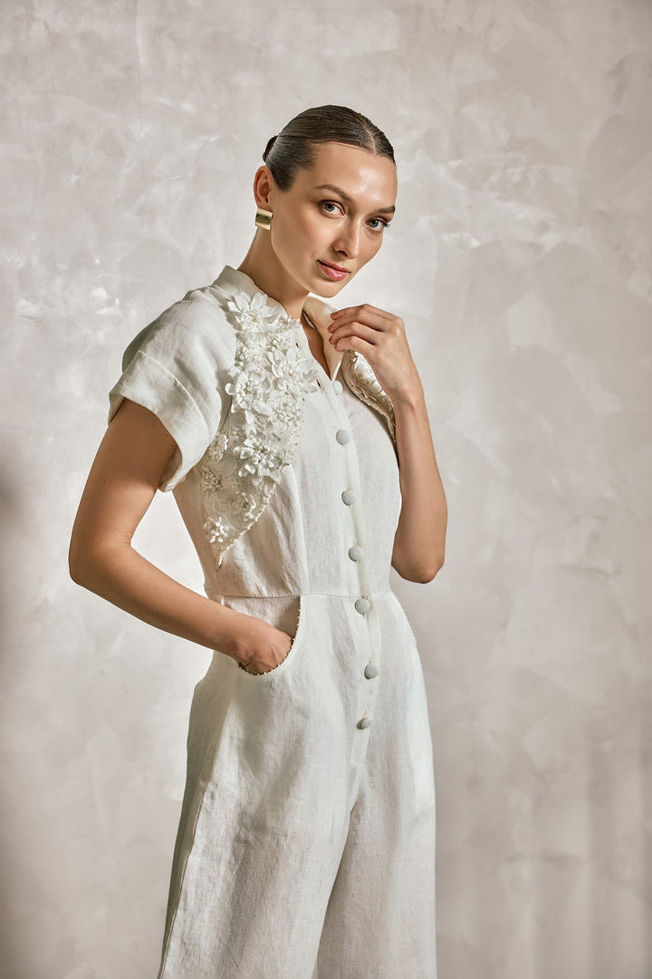 Ivory Jumpsuit
