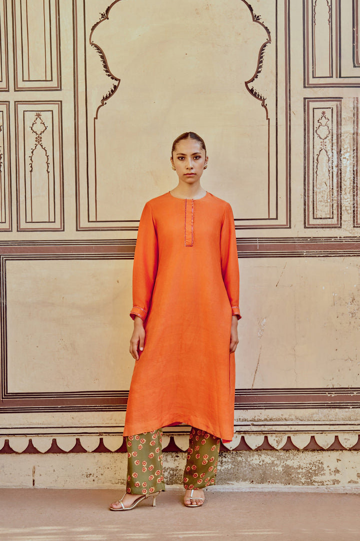 Kesariya Co-ord Set