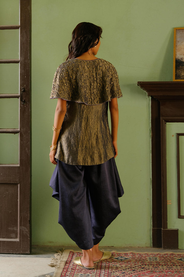 Bansi Jacket Bustier and Dhoti Set