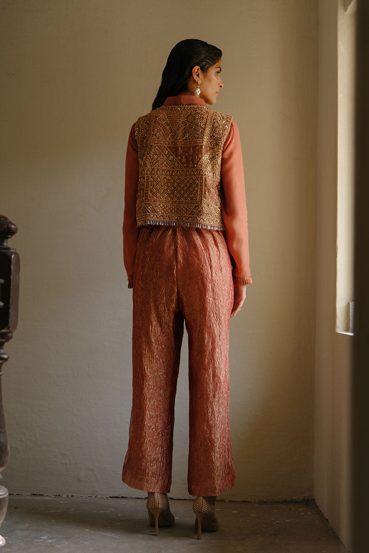 Shami Jacket Top and Pant Set