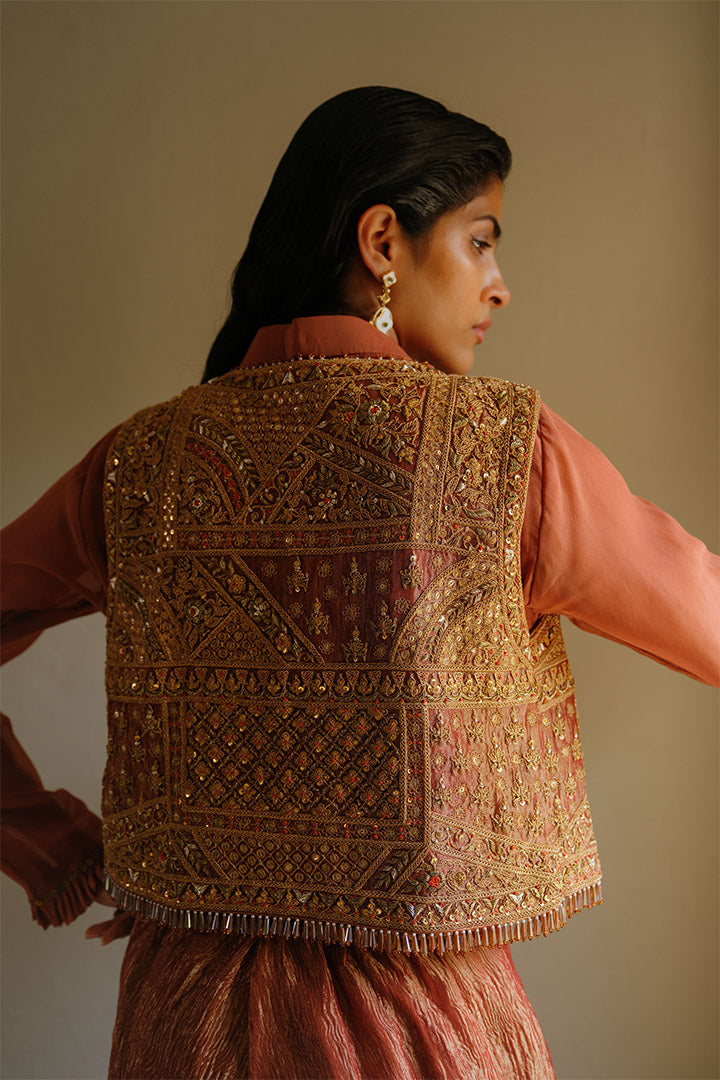 Shami Jacket Top and Pant Set