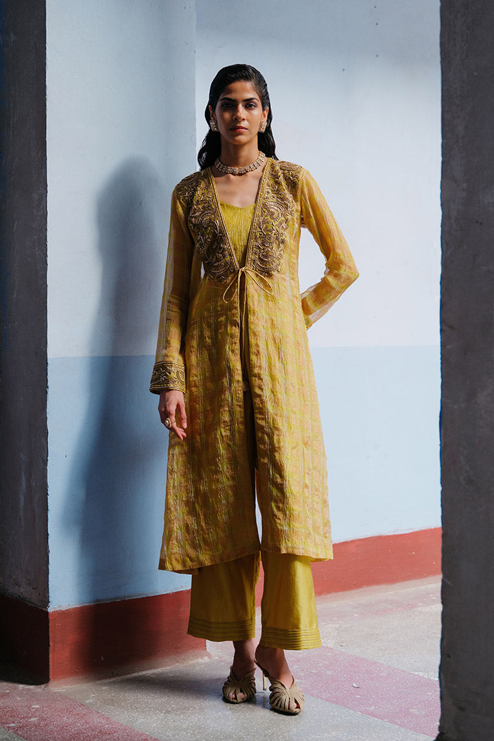 Rukmani Jacket Bustier and Pant Set
