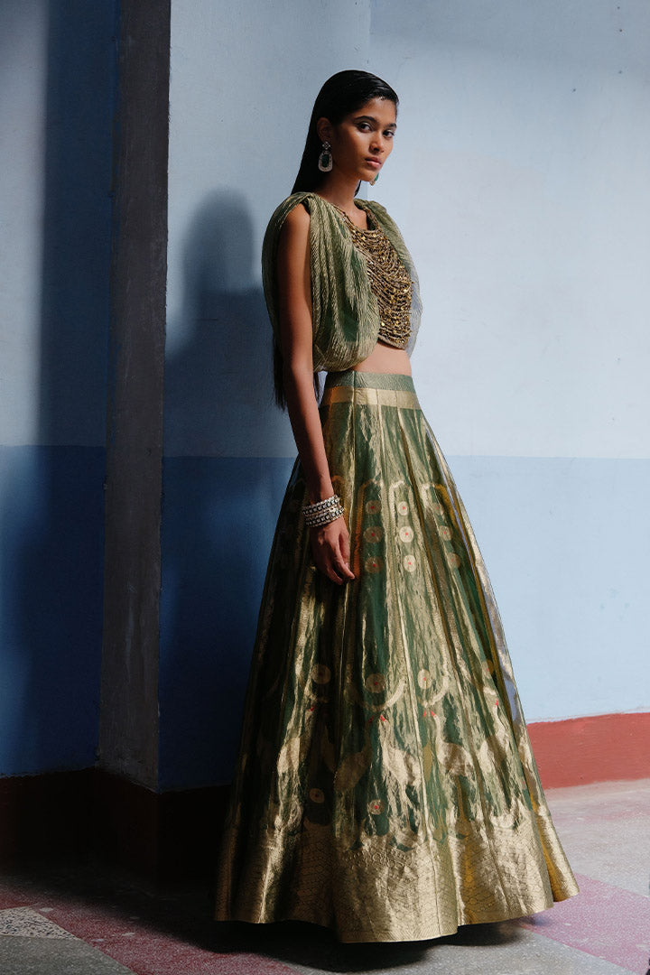 Uttra Lehenga Blouse Set