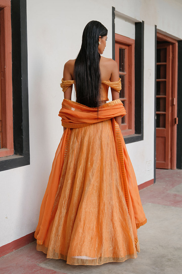 Nalandi Lehenga Blouse Dupatta Set
