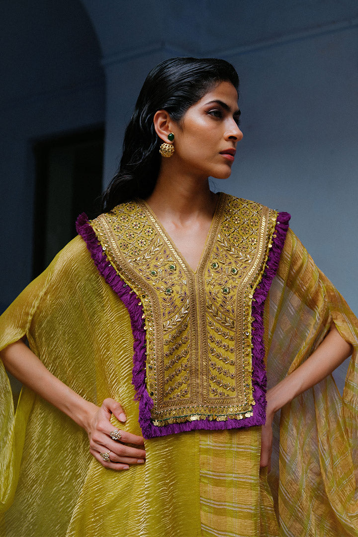 Vrinda Kaftan Dhoti Set