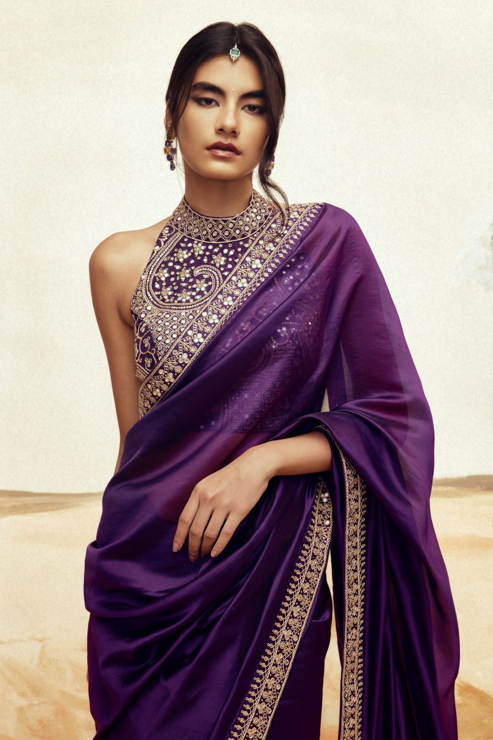 Ananya Panday In Our Classic Saree Set