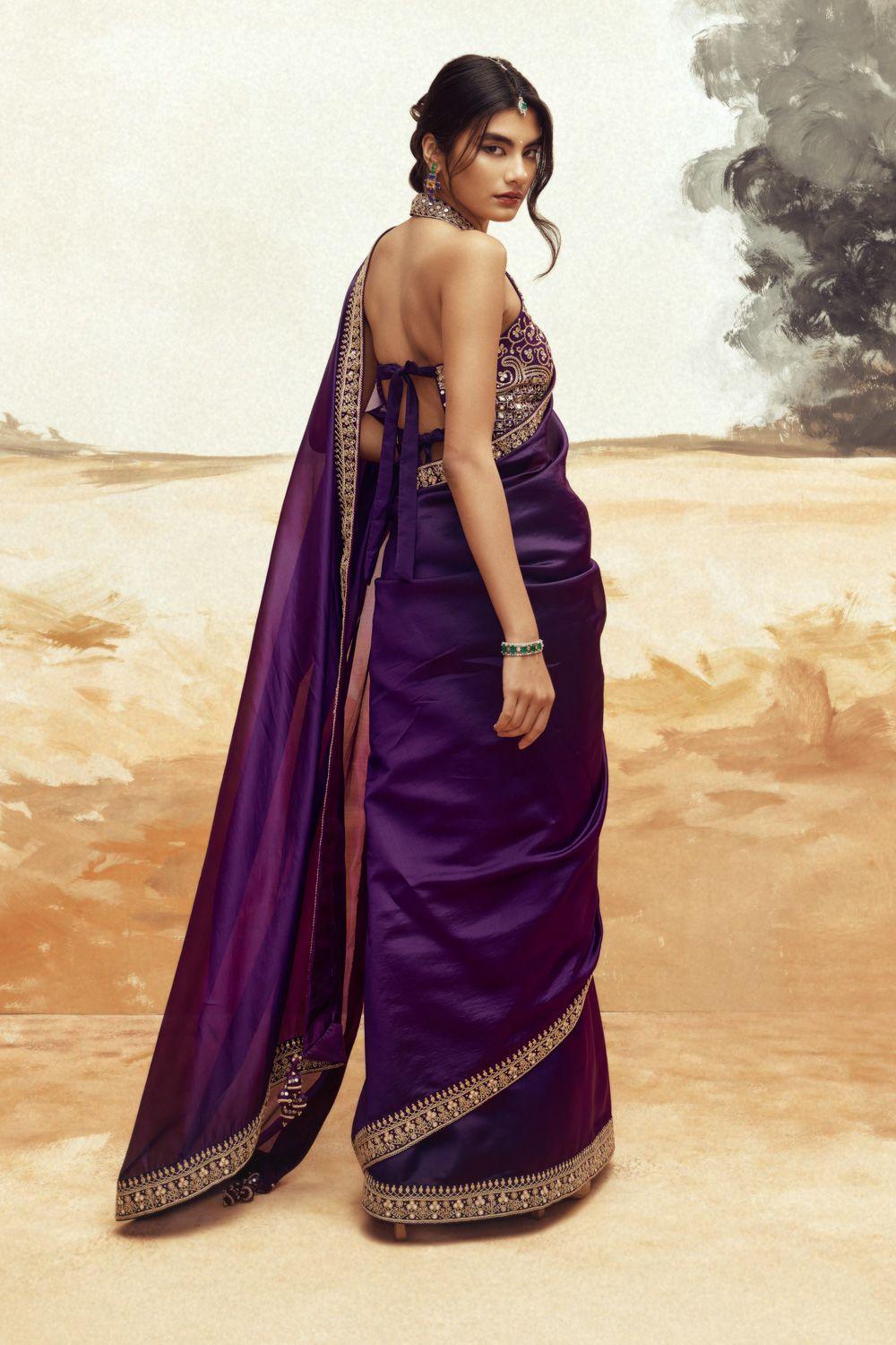 Ananya Panday In Our Classic Saree Set