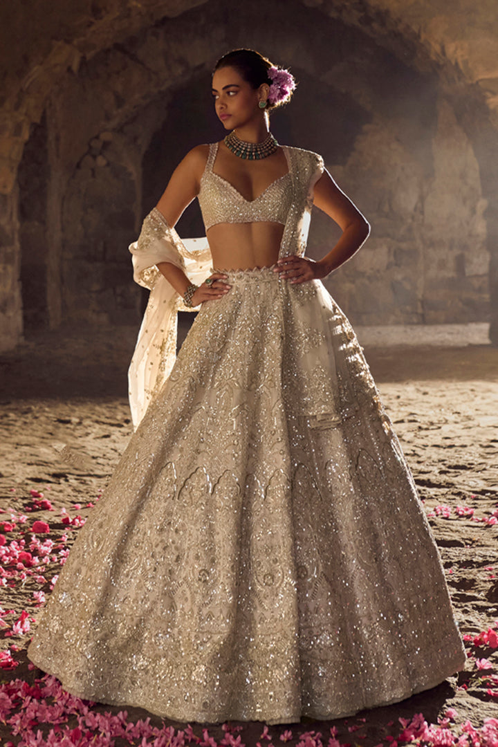 Ivory Sneha Lehenga Set