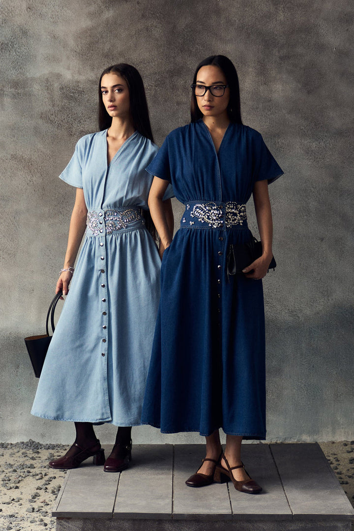 SKY BLUE ANISE DRESS