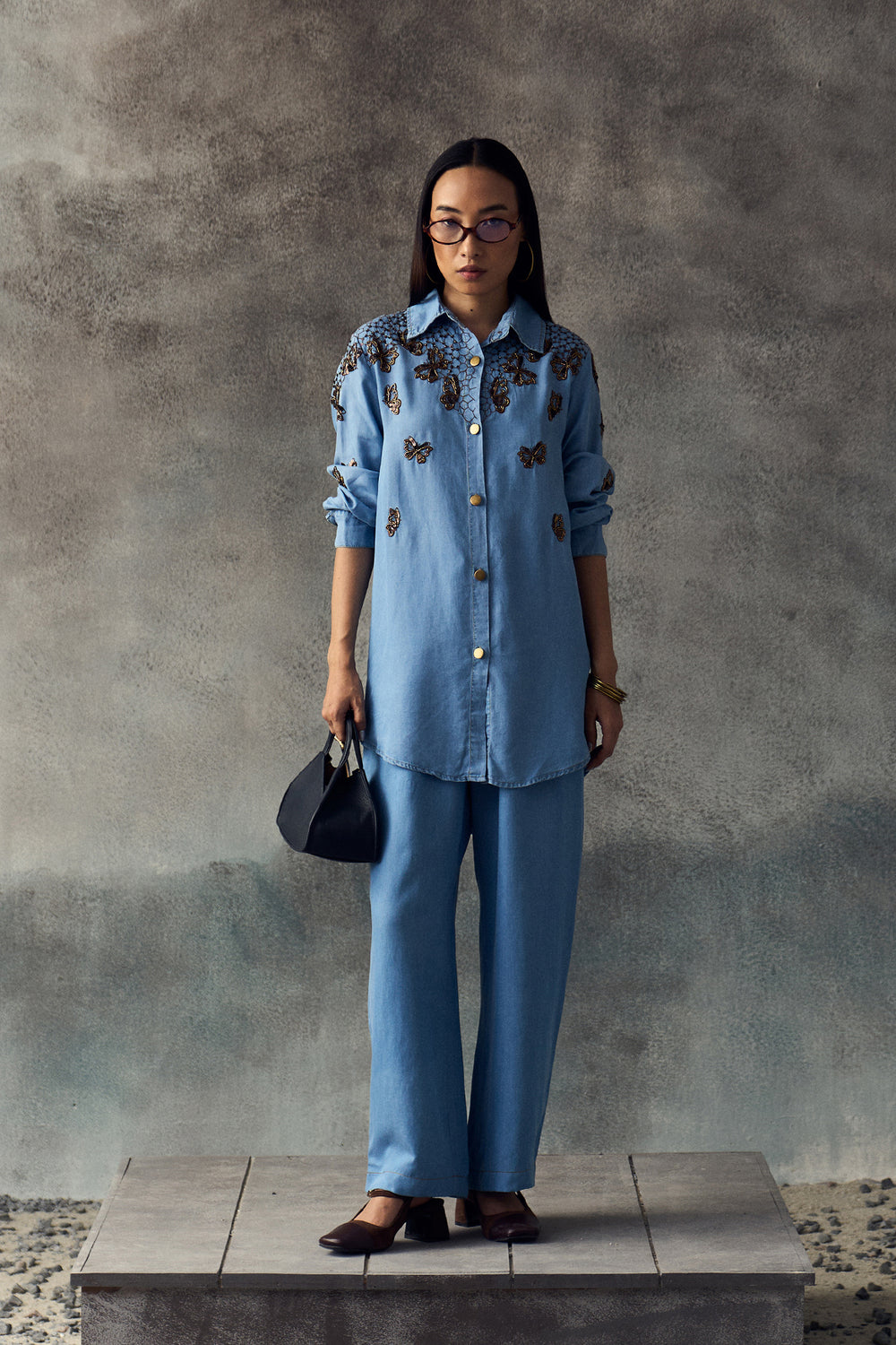 SKY BLUE LORREN COORD SET