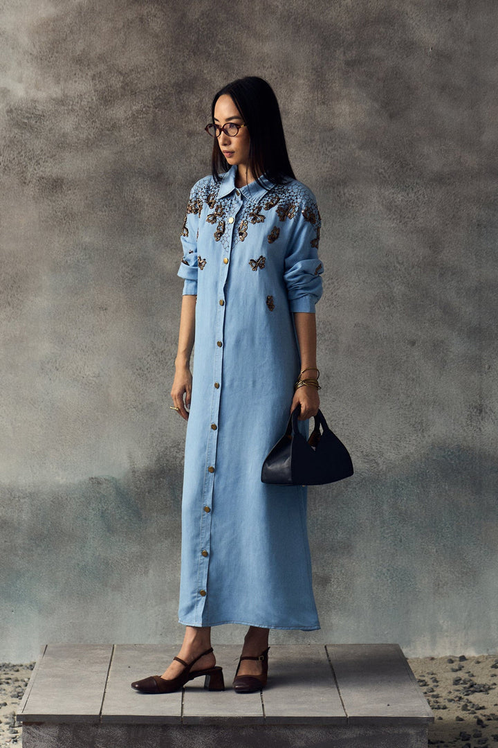 SKY BLUE SORREN DRESS
