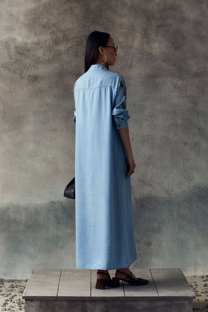 SKY BLUE SORREN DRESS