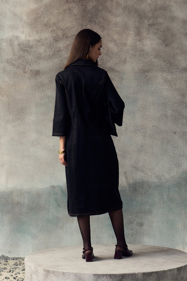BLACK LANNA DRESS