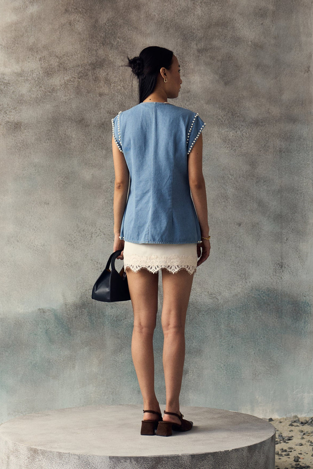 SKY BLUE MOLI WAISTCOAT