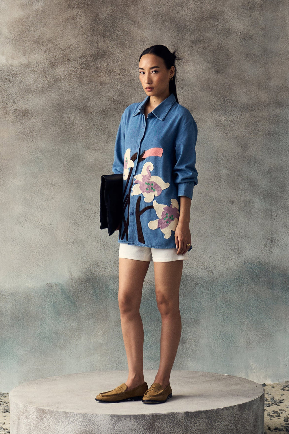 SKY BLUE LEINA SHIRT