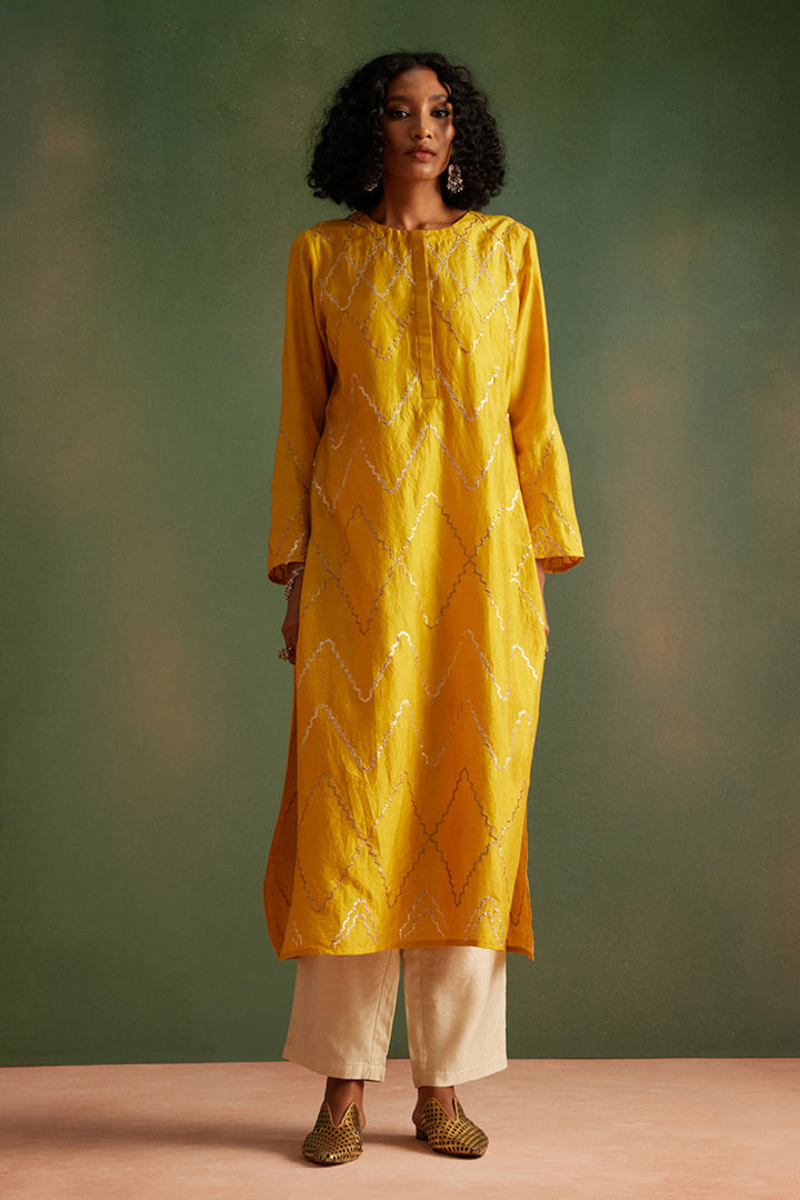 Yellow Kurta Set