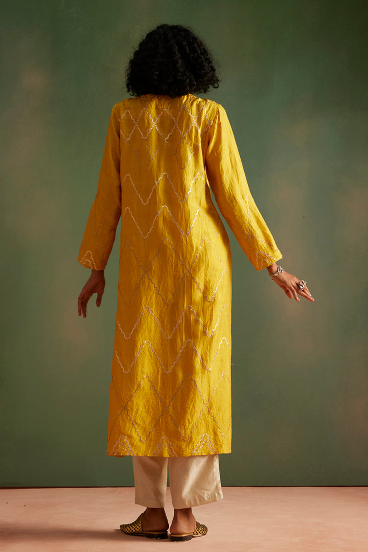 Yellow Kurta Set