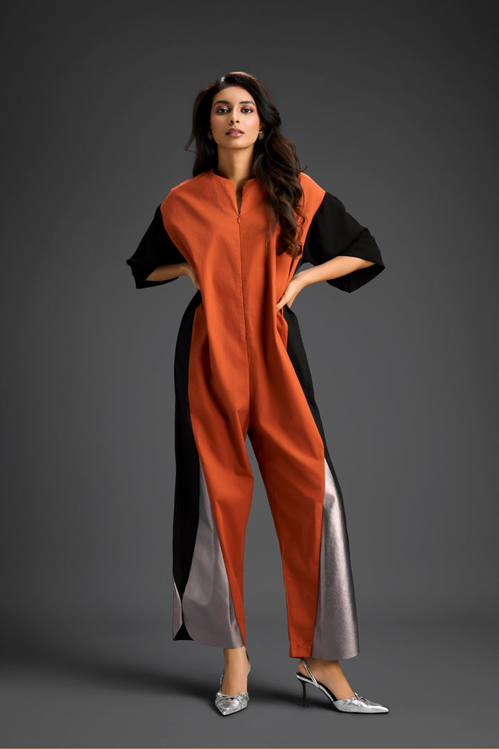 Rust Jumpsuit