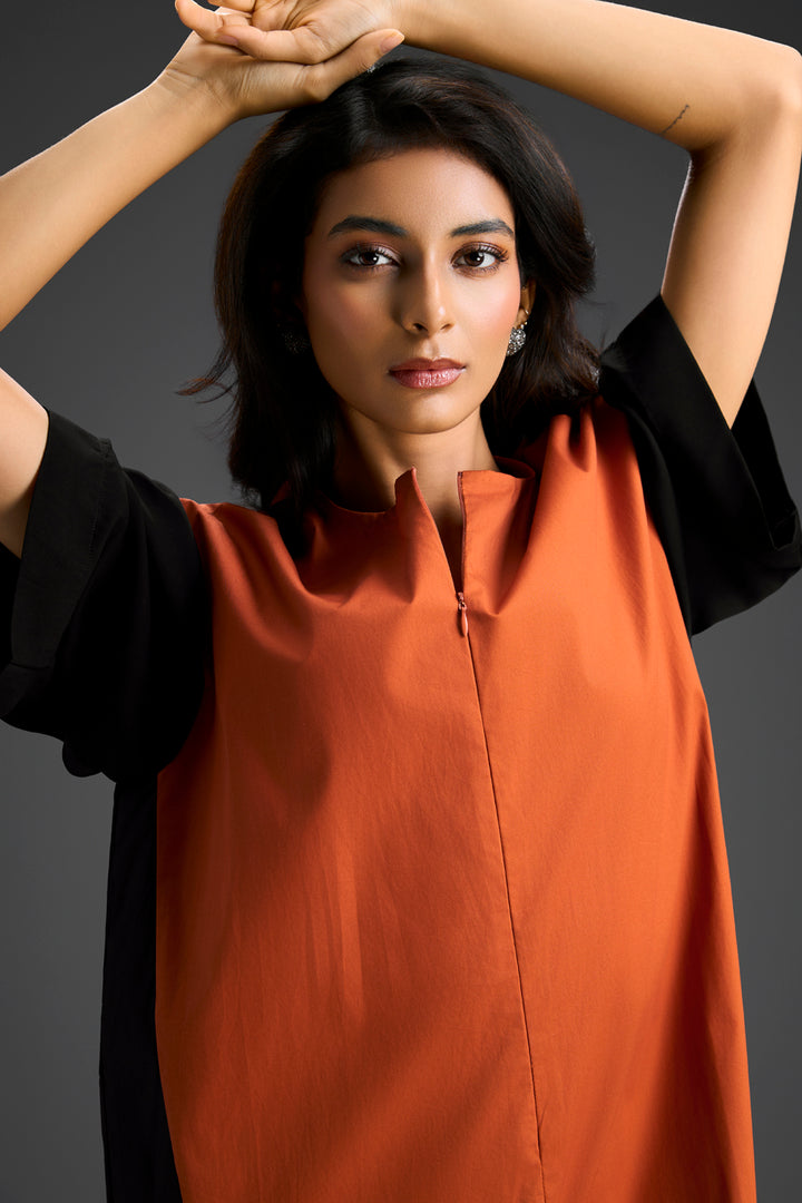 Rust Jumpsuit