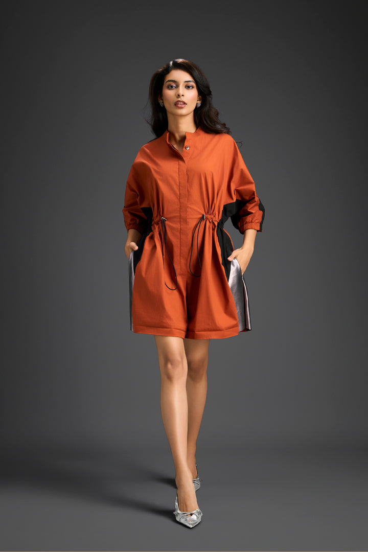 Rust Playsuit
