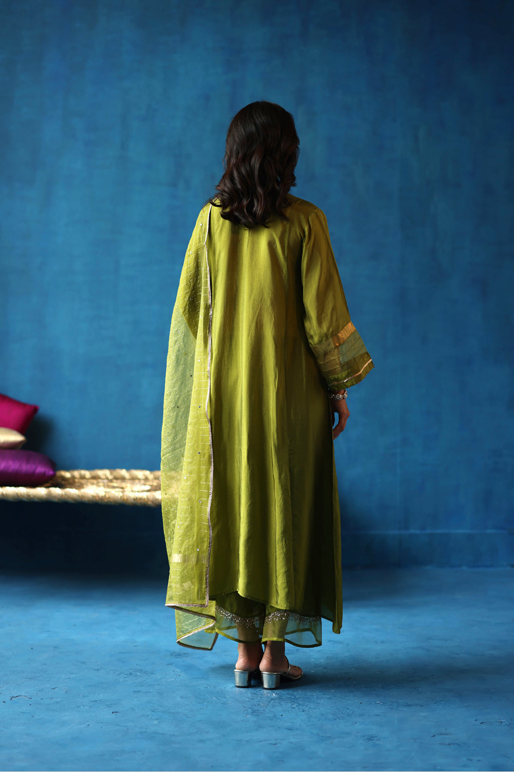 Jamun Green Kurta Set